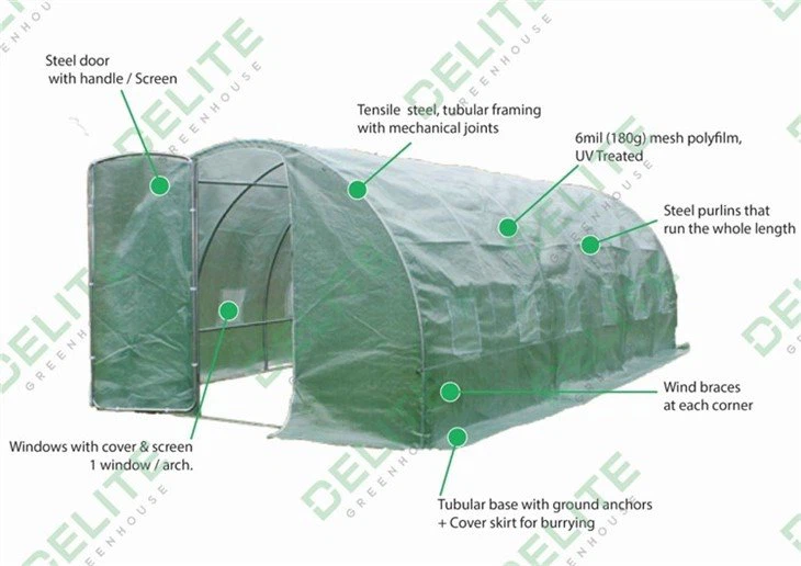 Small Plant Greenhouse for Indoor and Outdoor Use